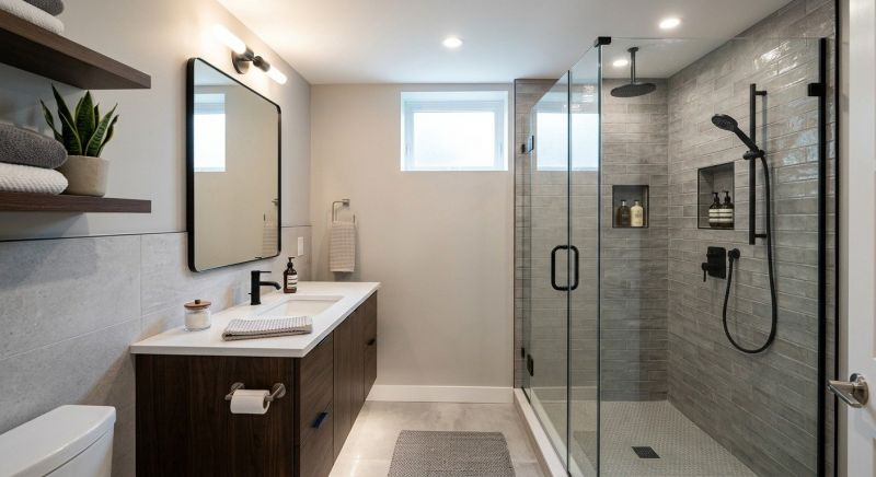 Basement Bathroom Remodeling in West Chester, PA