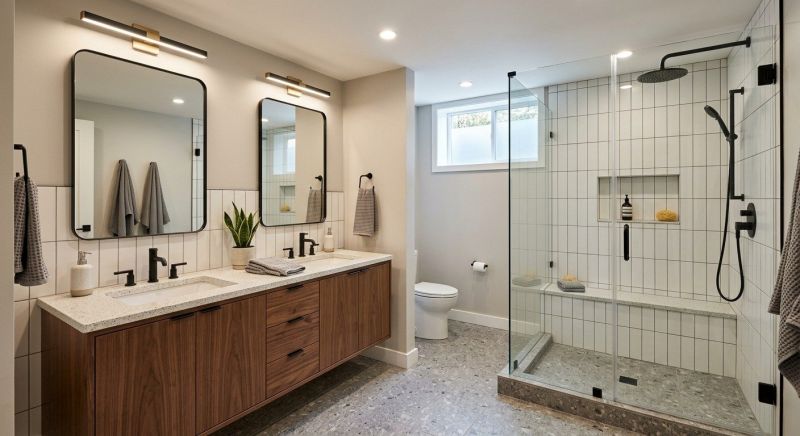 Basement Bathroom Remodeling in Portland, ME