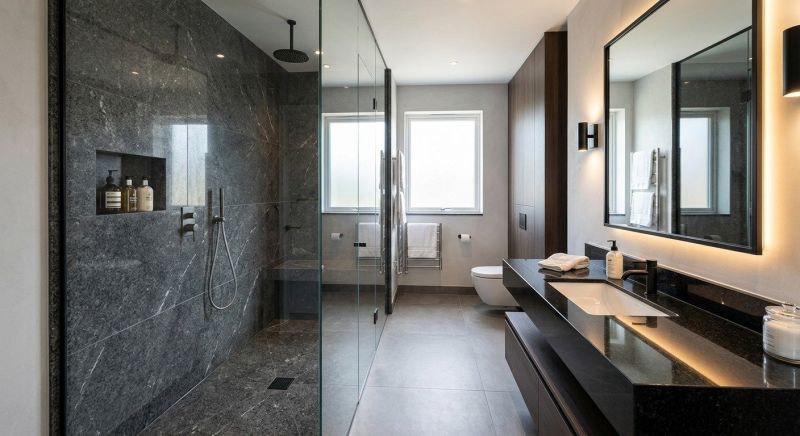 Granite Shower Installation in Danbury, CT