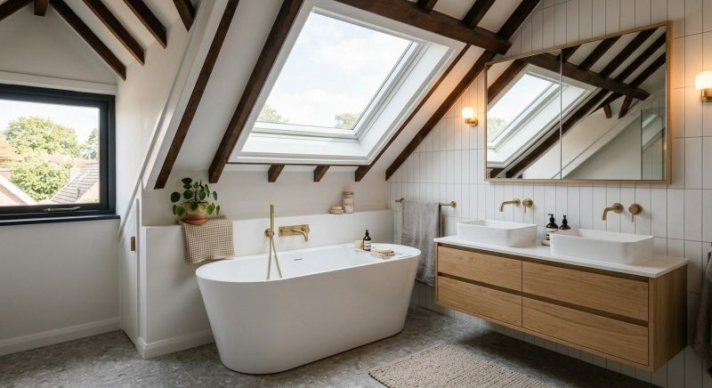 Attic Bathroom Remodeling in West Chester, PA