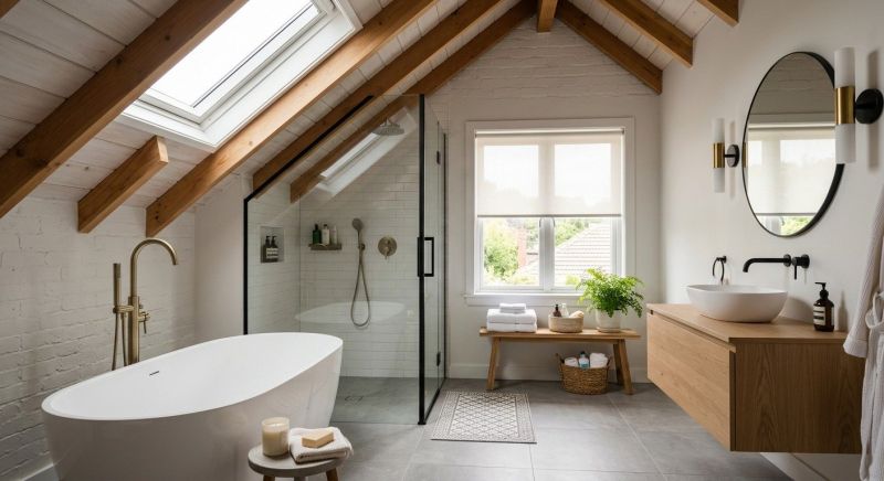 Attic Bathroom Remodeling in Nashua, NH