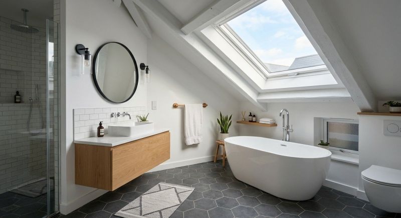 Attic Bathroom Remodeling in Nashua, NH