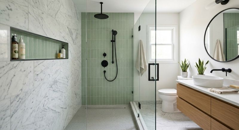 Bathroom Shower Renovation in Portland, ME