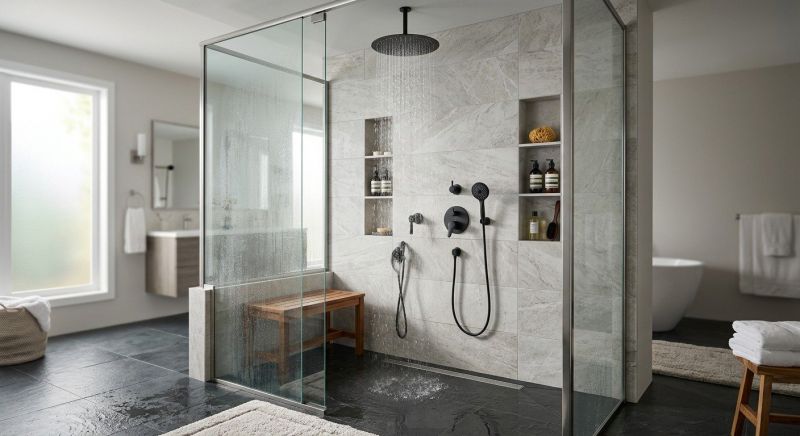 Bathroom Shower Renovation in Danbury, CT