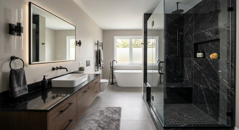 Granite Shower Installation in Norwalk, CT